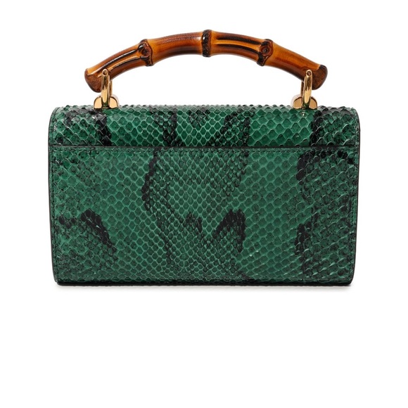 GUCCI MINI DIANA PYTHON BAG - Picture 5 of 12